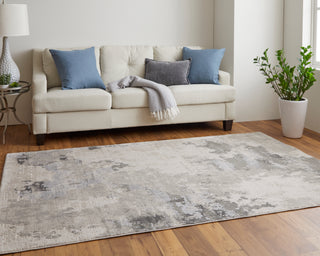 The Rug Corner Feizy Prasad Modern Watercolor - Ivory/Gray  