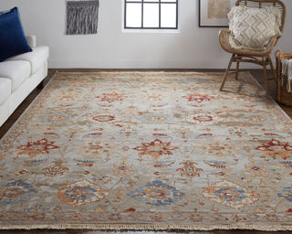 Leylan Transitional Floral & Botanical - Brown/Tan/Gray