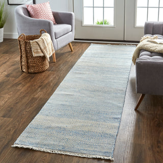 Janson Transitional Stripes - Blue/Silver