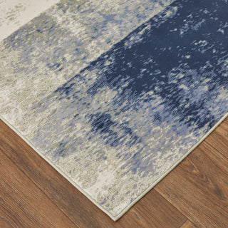 Clio Modern Abstract - Blue/Green/Ivory