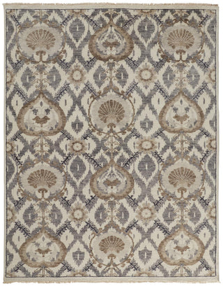 Beall Traditional Oriental - Ivory/Gray/Taupe