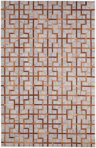 Fannin Transitional Geometric - Gray/Ivory/Brown
