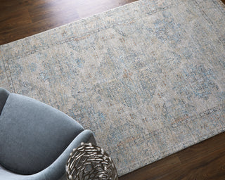 lifestyle The Rug Corner Feizy Caldwell Transitional Oriental - Blue/Gray/Taupe  Caldwell Transitional Oriental - Blue/Gray/Taupe