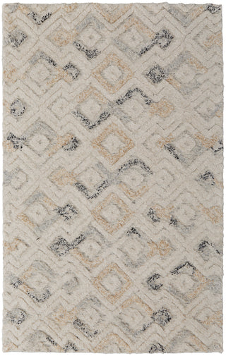 Anica Transitional Moroccan - Ivory/Gray/Black