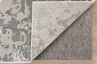 The Rug Corner Feizy Micah Modern Abstract - Silver/Gray/White  Micah Modern Abstract - Silver/Gray/White