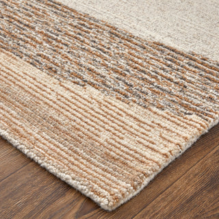 Pollock Modern Abstract - Brown/Tan/Ivory