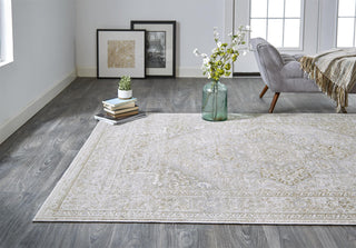 Aura Modern Oriental - Ivory/Gold