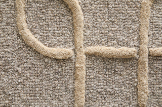 The Rug Corner Feizy Kimball Transitional Trellis & Lattice - Gray/Taupe/Tan  