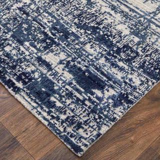 Eastfield Modern Abstract - Blue/Ivory