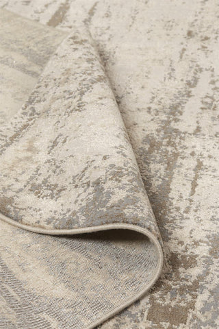 The Rug Corner Feizy Parker Transitional Abstract - Ivory/Brown  