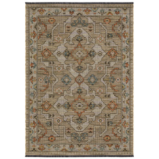 Legacy Rust/Blue Area Rug LGY08