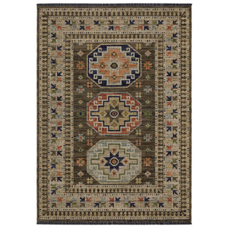 Legacy Brown/Multi Area Rug LGY09
