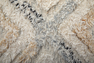 Anica Transitional Moroccan - Ivory/Gray/Black