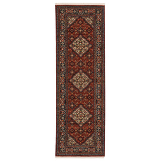 Lilihan Red/Blue Area Rug 001C6