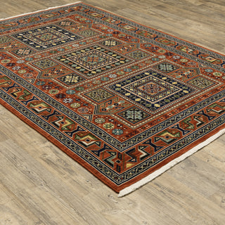 Lilihan Red/Multi Area Rug 002C6