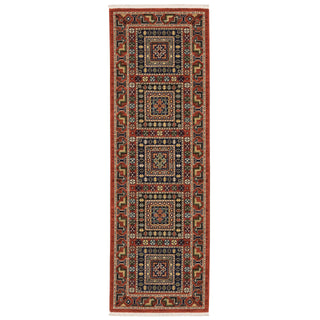 Lilihan Red/Multi Area Rug 002C6