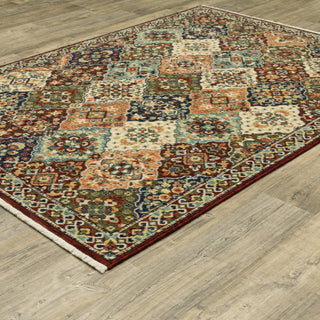 Lilihan Red/Multi Area Rug 050X6