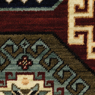 Lilihan Red/Multi Area Rug 091R6