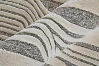 The Rug Corner Feizy Kimball Transitional Abstract - Ivory/Gray  Kimball Transitional Abstract - Ivory/Gray
