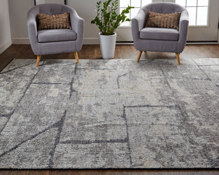 Alford Modern Abstract - Gray/Silver