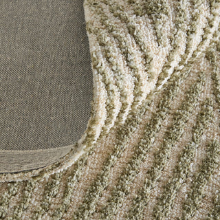 Colton Modern Abstract - Green/Tan