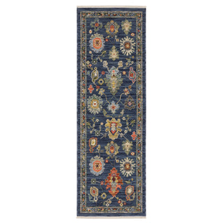 Lucca Blue/Multi Area Rug 2863B