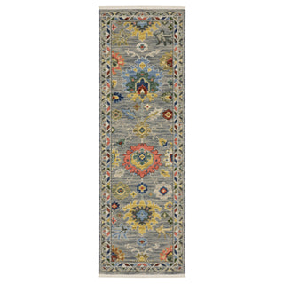 Lucca Grey/Multi Area Rug 2888G