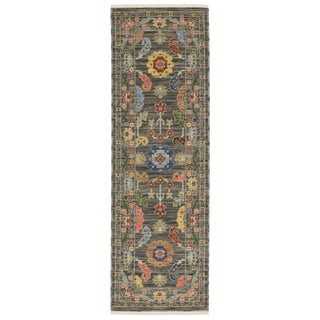 Lucca Grey/Multi Area Rug 5506K