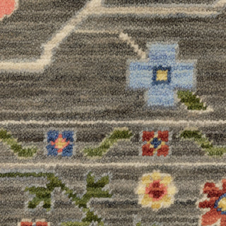 Lucca Grey/Multi Area Rug 5506K