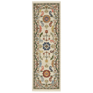 Lucca Ivory/Multi Area Rug 5506W