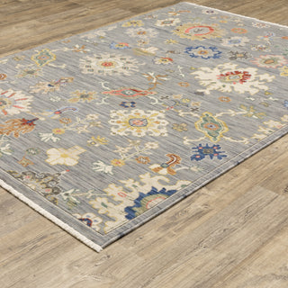 Lucca Grey/Multi Area Rug 5507E