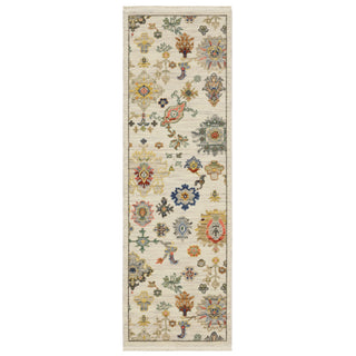 Lucca Ivory/Multi Area Rug 5507W