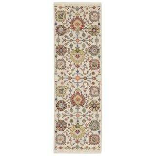 Lucca Ivory/Multi Area Rug 8111W
