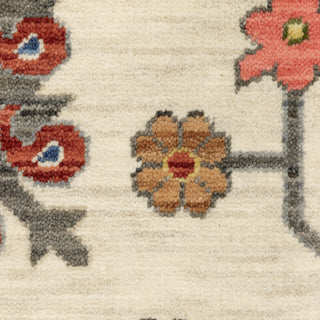 Lucca Ivory/Multi Area Rug 8111W