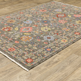 Lucca Grey/Multi Area Rug 093K1