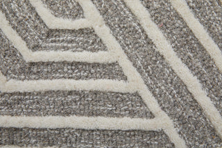 The Rug Corner Feizy Lytton Modern Geometric - Gray/Ivory  Lytton Modern Geometric - Gray/Ivory