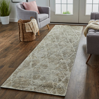 Elias Modern Abstract - Gray/Taupe