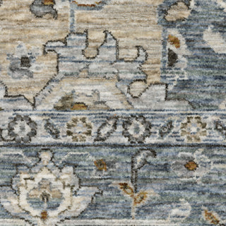 Maharaja Blue/Ivory Area Rug 051F1