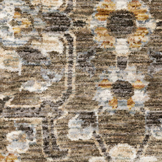 Maharaja Grey/Gold Area Rug 532D1