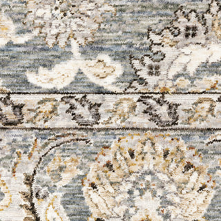 Maharaja Blue/Ivory Area Rug 070E1