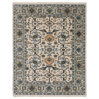 Majorca Ivory/Blue Area Rug MAJ01