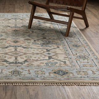 Majorca Ivory/Blue Area Rug MAJ01