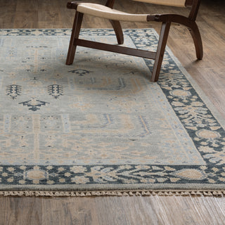 The Rug Corner Oriental Weavers Majorca Grey/Blue Area Rug MAJ04 Casual 