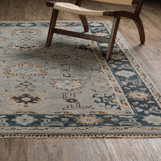 Majorca Grey/Blue Area Rug MAJ05