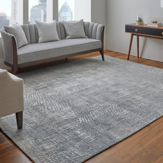 The Rug Corner Feizy Eastfield Modern Abstract - Gray  Eastfield Modern Abstract - Gray
