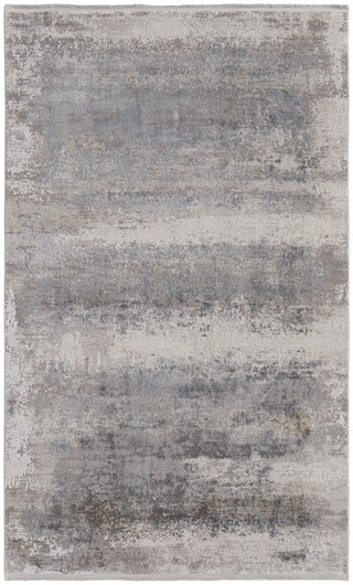 The Rug Corner Feizy Cadiz Modern Abstract - Taupe/Gray/Silver  