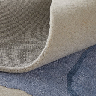 The Rug Corner Feizy Anya Transitional Abstract - Blue/Ivory  Anya Transitional Abstract - Blue/Ivory
