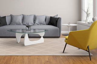 Prasad Modern Geometric - Ivory/Tan