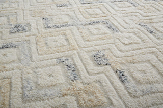 Anica Transitional Moroccan - Ivory/Gray/Black