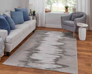 Micah Modern Abstract - Gray/Taupe/Ivory